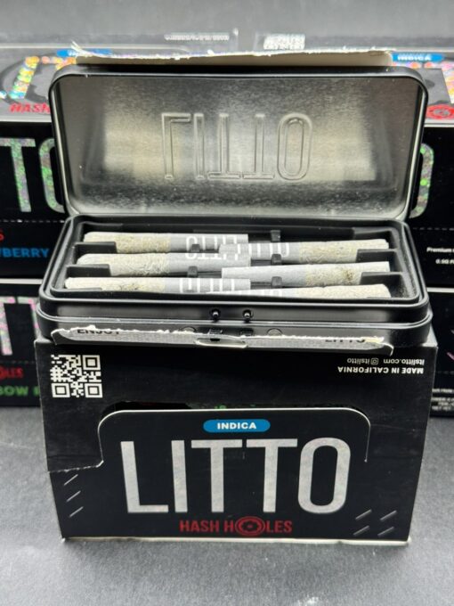 LITTO HASH HOLES – THCA JOINT- 6 JOINTS 3.6G